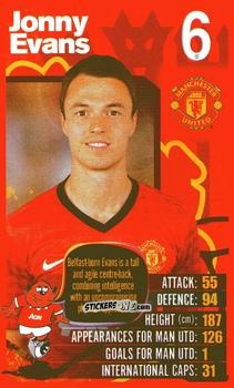 Cromo Jonny Evans - Manchester United 2012-2013
 n. 15 - Top Trumps
