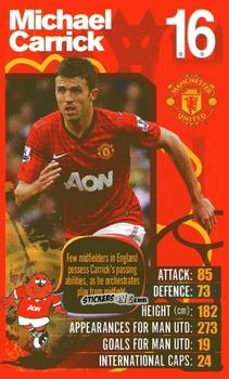 Cromo Michael Carrick - Manchester United 2012-2013
 n. 16 - Top Trumps