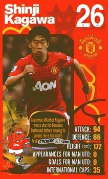 Figurina Shinji Kagawa - Manchester United 2012-2013
 n. 29 - Top Trumps