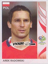 Figurina Arek Radomski - FIFA World Cup Germany 2006 n. 66 - Panini