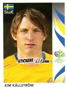 Cromo Kim Källström - FIFA World Cup Germany 2006 n. 159 - Panini