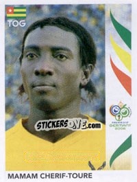 Cromo Mamam Cherif-Toure - FIFA World Cup Germany 2006 n. 522 - Panini