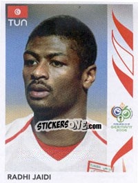 Figurina Radhi Jaidi - FIFA World Cup Germany 2006 n. 573 - Panini