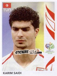 Figurina Karim Saidi - FIFA World Cup Germany 2006 n. 574 - Panini