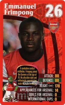 Cromo Emmanuel Frimpong - Arsenal 2012-2013
 n. 25 - Top Trumps