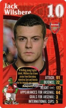 Cromo Jack Wilshere - Arsenal 2012-2013
 n. 11 - Top Trumps