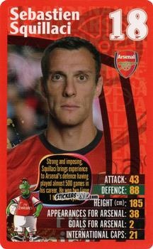 Figurina Sebastian Squillaci - Arsenal 2012-2013
 n. 17 - Top Trumps
