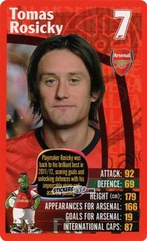 Cromo Tomáš Rosický - Arsenal 2012-2013
 n. 8 - Top Trumps