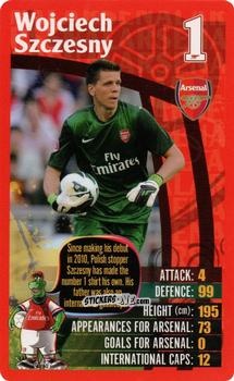 Figurina Wojciech Szczęsny - Arsenal 2012-2013
 n. 2 - Top Trumps