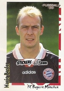 Cromo Mario Basler - German Football Bundesliga 1997-1998 n. 25 - Panini
