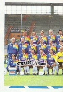Sticker Mannschaft links - German Football Bundesliga 1997-1998 n. 112 - Panini