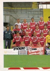 Figurina Mannschaft links - German Football Bundesliga 1997-1998 n. 409 - Panini