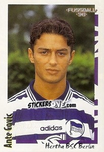 Cromo Ante Kovic - German Football Bundesliga 1997-1998 n. 483 - Panini