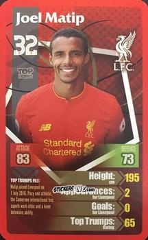 Figurina Joel Matip - Liverpool 2016-2017
 n. 20 - Top Trumps