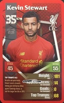Cromo Kevin Stewart - Liverpool 2016-2017
 n. 28 - Top Trumps