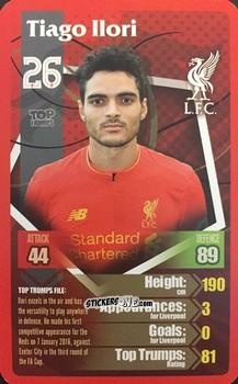 Sticker Tiago Ilori - Liverpool 2016-2017
 n. 11 - Top Trumps