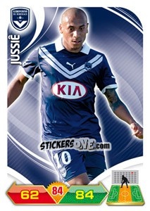 Figurina Jussie - FOOT 2012-2013. Adrenalyn XL n. 39 - Panini