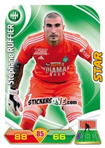 Figurina Stephane Ruffier - FOOT 2012-2013. Adrenalyn XL n. 253 - Panini