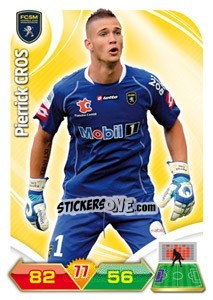 Figurina Pierrick Cros - FOOT 2012-2013. Adrenalyn XL n. 257 - Panini