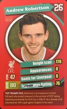 Figurina Andrew Robertson - Liverpool 2017-2018
 n. 25 - Top Trumps