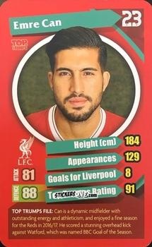 Cromo Emre Can - Liverpool 2017-2018
 n. 4 - Top Trumps