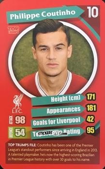 Figurina Philippe Coutinho - Liverpool 2017-2018
 n. 6 - Top Trumps