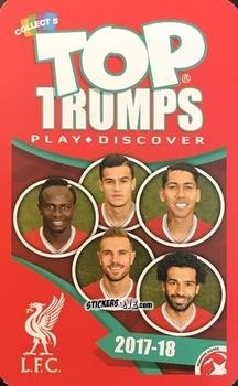 Sticker Tile card - Liverpool 2017-2018
 n. 1 - Top Trumps