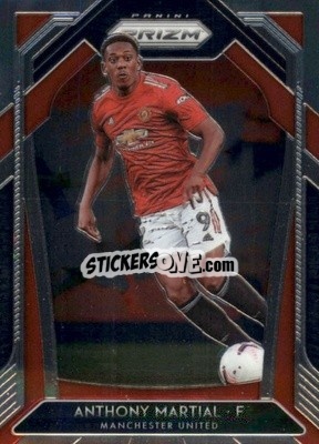 Sticker Anthony Martial - English Premier League 2020-2021. Prizm
 n. 13 - Panini