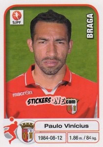 Cromo Paulo Vinicius - Futebol 2012-2013 n. 68 - Panini