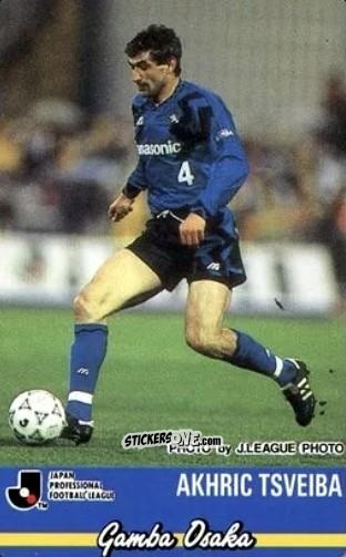 Cromo Akhrik Tsveiba - J League 1994 n. 57 - calbee
