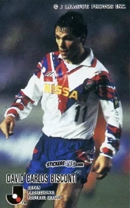 Sticker David Bisconti - J League 1994 n. 269 - calbee
