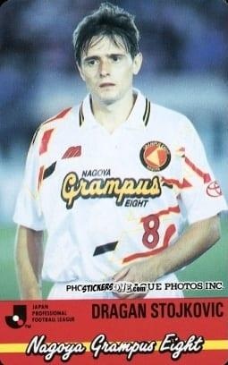 Figurina Dragan Stojkovic - J League 1994 n. 163 - calbee
