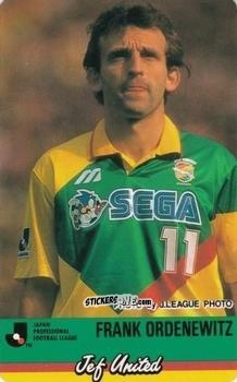 Sticker Frank Ordenewitz - J League 1994 n. 17 - calbee

