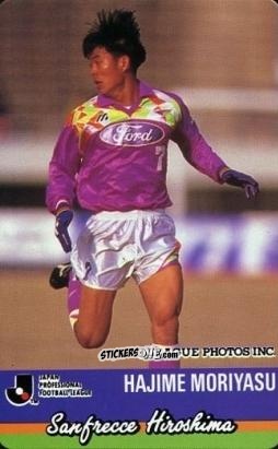 Cromo Hajime Moriyasu - J League 1994 n. 10 - calbee
