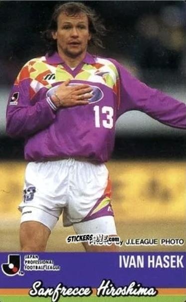 Cromo Ivan Hasek - J League 1994 n. 11 - calbee
