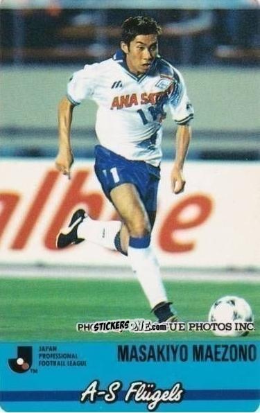 Sticker Masakiyo Maezono - J League 1994 n. 159 - calbee
