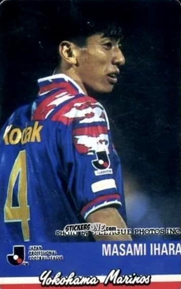 Figurina Masami Ihara - J League 1994 n. 127 - calbee
