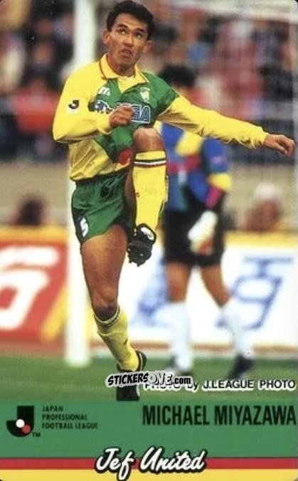 Sticker Michel Miyazawa - J League 1994 n. 13 - calbee
