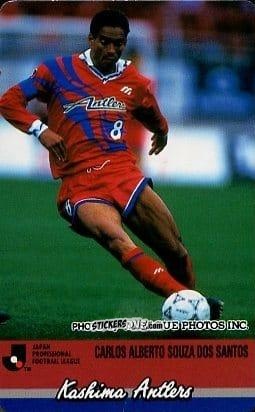 Cromo Santos - J League 1994 n. 87 - calbee
