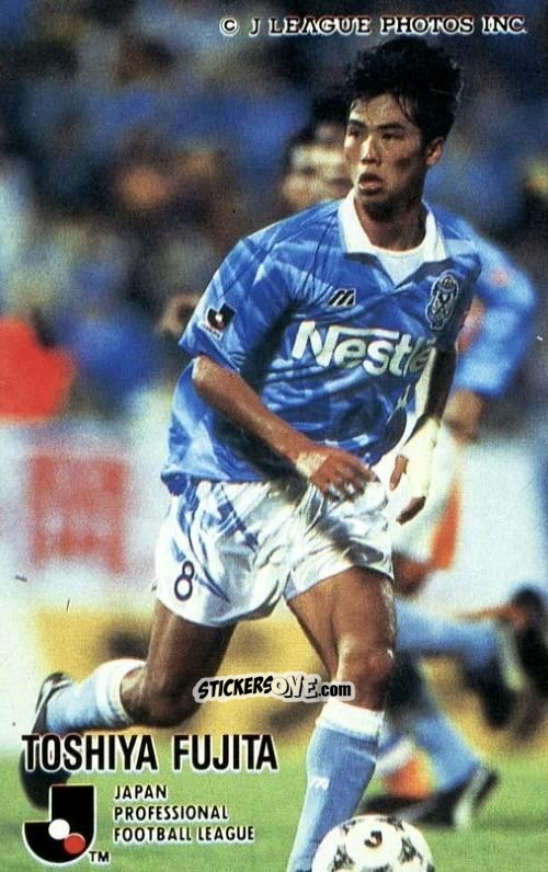 Figurina Toshiya Fujita - J League 1994 n. 209 - calbee
