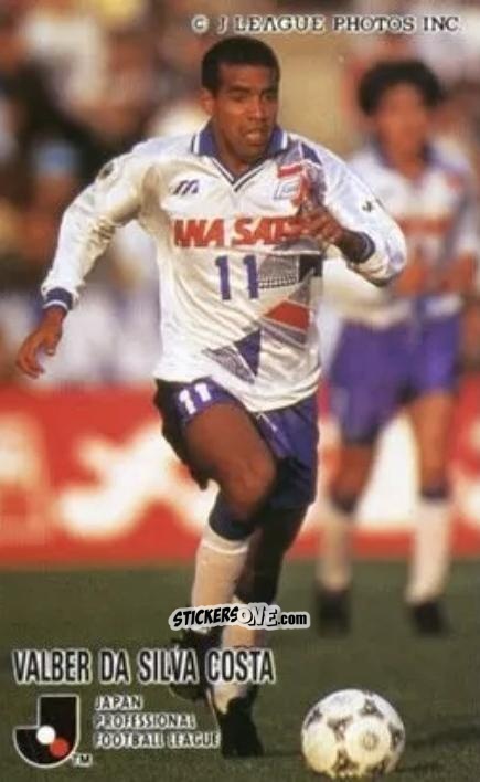 Cromo Valber da Silva Costa - J League 1994 n. 223 - calbee
