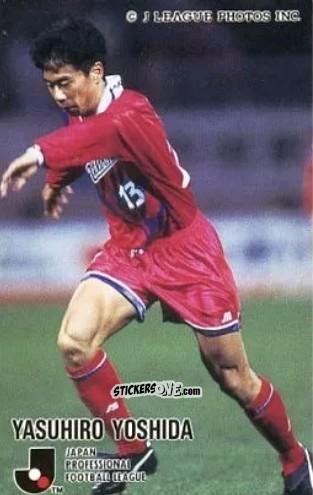 Cromo Yasuhiro Yoshida - J League 1994 n. 250 - calbee
