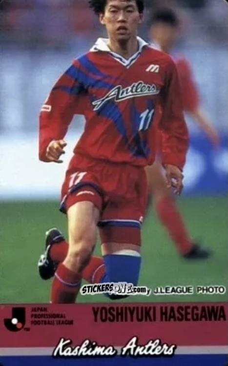 Cromo Yoshiyuki Hasegawa - J League 1994 n. 51 - calbee
