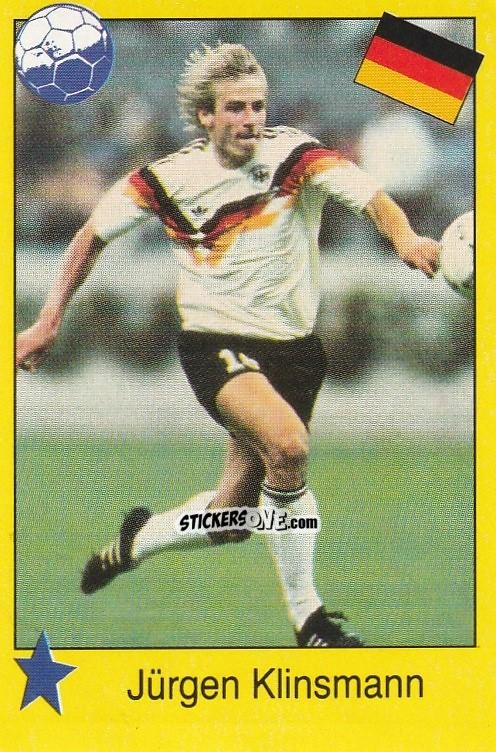 Figurina Jurgen Klinsmann - EM 92
 n. 199 - Semic