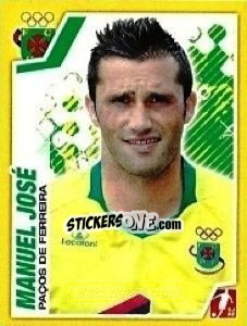 Figurina Manuel Jose - Futebol 2011-2012 n. 193 - Panini