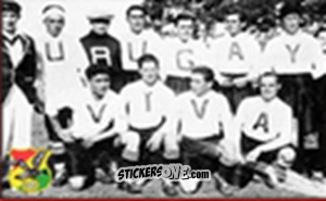 Cromo Team Photo - Uruguay 1930
 n. 138 - CONTINENCIA VI
