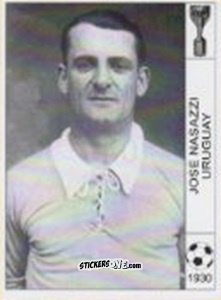 Sticker Jose Nasazzi - World Cup Jules Rimet-Uruguay 1930 n. 121 - AM