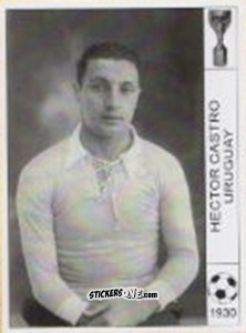 Cromo Hector Castro - World Cup Jules Rimet-Uruguay 1930 n. 124 - AM