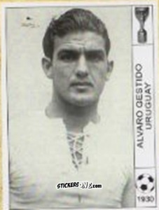 Figurina Alvaro Qestido - World Cup Jules Rimet-Uruguay 1930 n. 126 - AM