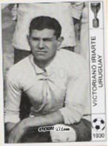 Figurina Victorino Iriarte - World Cup Jules Rimet-Uruguay 1930 n. 131 - AM